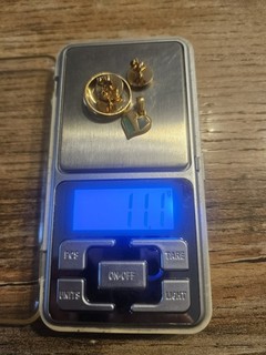 Lot bijoux Or 18k A Fondre Ou A Porter 11.1gr