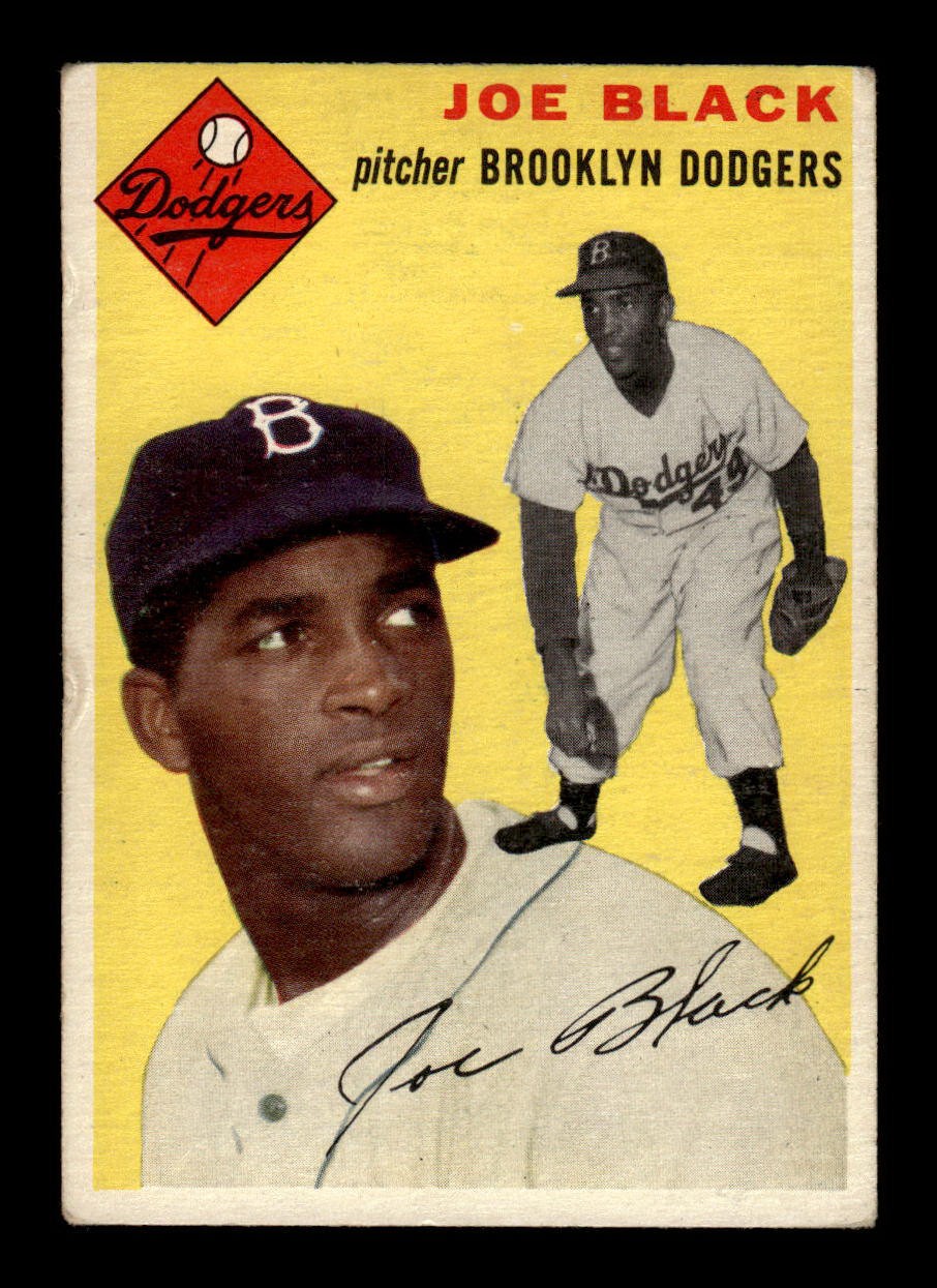 1954 Topps #98 Joe Black Brooklyn Dodgers VG 54T10007774