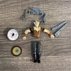 Gi Joe Cobra 1987 Jet Pack Parts lot: missile x2 console Crystal Ball pcs Shield