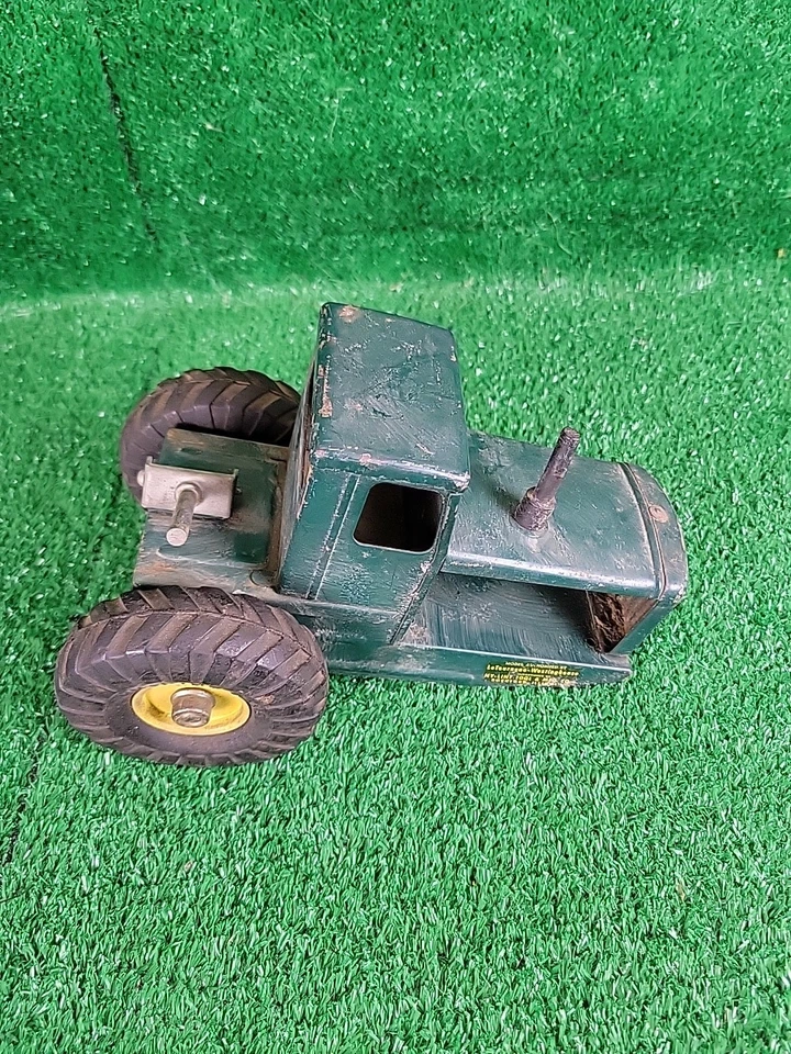 ВИНТАЖ 1950-Х NYLINTTOYS R.G. LE TOURNEAU, INC. ТЯГАЧ ДЛЯ ТЯЖЕЛОГО ОБОРУДОВАНИЯ - Изображение 3 из 4