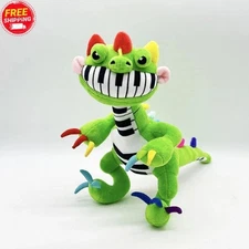 Pianosaurus Plush Bobby Playtime 4 Game Piano Dinosaur Toy Doll New