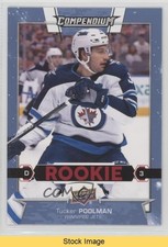 2017-18 Upper Deck Compendium Rookies Blue Tucker Poolman #893 READ 05ds