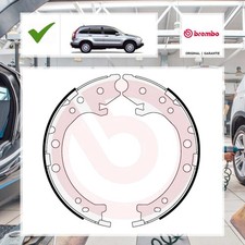 Brembo Bremsbackensatz, Feststellbremse Honda CR-V III (RE_)