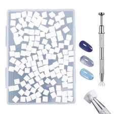 GASRONS Soft Nail Sponges 150PCS , Reusable sponges,Nail White-150Pcs