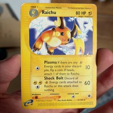 Pokemon Card Expedition Base Set Raichu 61/165 E Series Pokemon TCG Rare on eBay