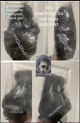 Jellycat Bo Bigfoot Plush Stuffed Animal Gray BO2BF 0 Ages 1-2 3-4