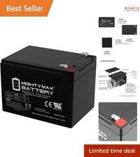 12 Volt 12 Ah SLA Battery Lead Acid Rechargeable for Scooter Universal Fit