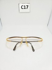 LOGO PARIS DESIGNER HALF RIM 041-2 42 EYEGLASSES FRAMES FRANCE 61-13-130 000