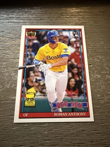 2026 Topps Series 1 - 1991 Topps Baseball Roman Anthony #T91-71 (RC) Red Sox
