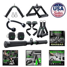 Cable Machine Attachment LAT Pulldown Accesso...