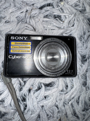 Sony Cyber-Shot DSC-S980 Steady Shot 12.1MP Digital Camera W/Battery