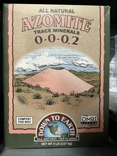 Down to Earth  DTE07851 Organic White Azomite Powder 0-0-0.2, 5 lb