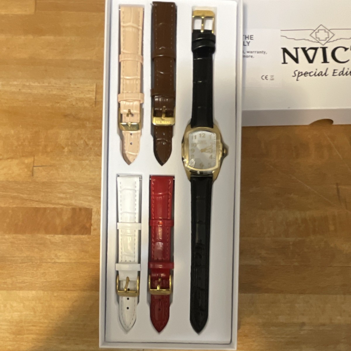 Invicta Special Edition Quartz womens Wristwatch Set w 