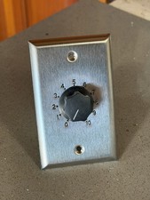 Atlas Sound AT100 Attenuator Volume Control 100W 70V 25V Speaker Wall Plate NEW