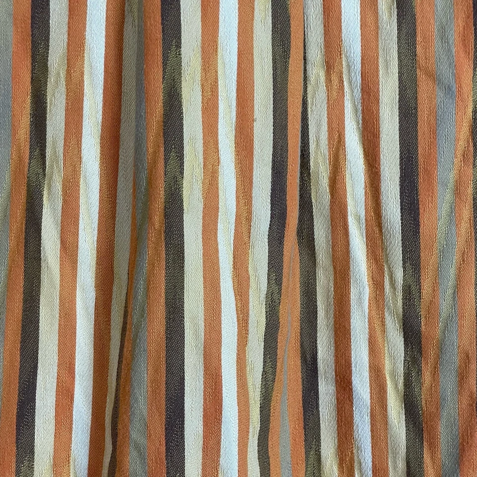 Camisa con botones Georg Roth de Alemania XXL a rayas manga larga naranja tostado para hombre Foto 4 de 4