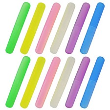 12PCS Toothbrush Holder Travel Case Clean Safe Storage For Travel Bathroom ...