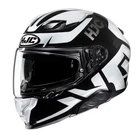 HJC F71 Bard Black With Sun Visor