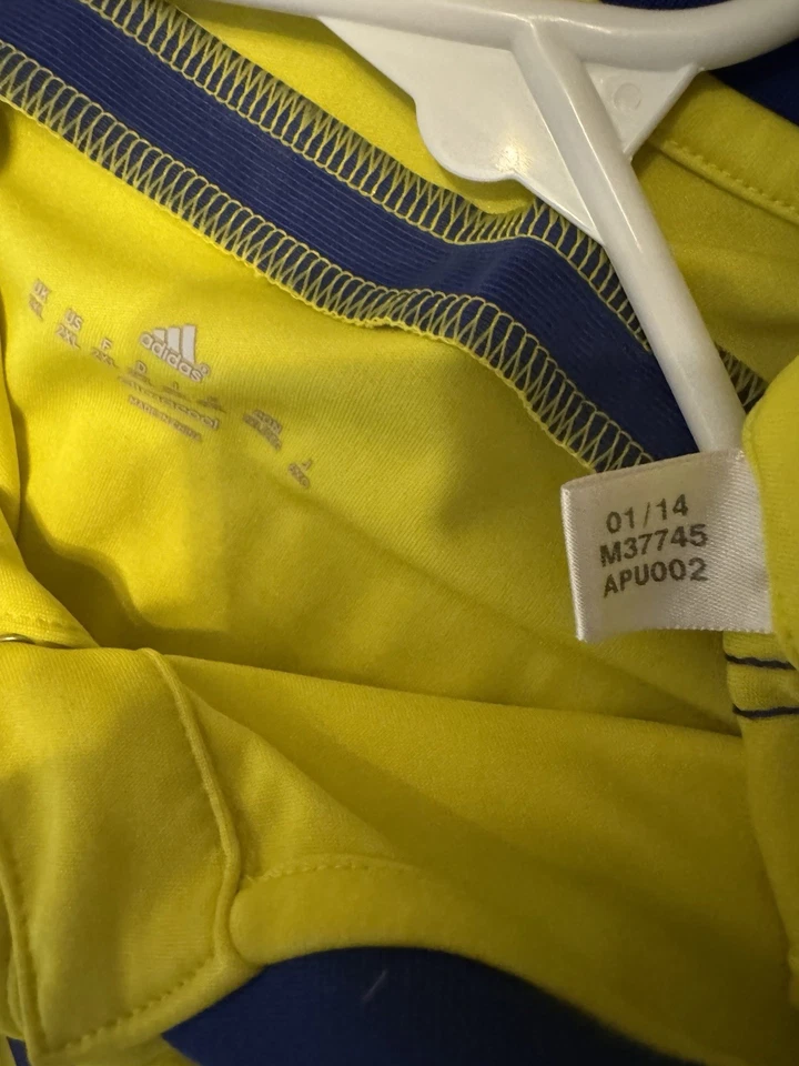 Yellow 2014 Chelsea Jersey 2XL - Image 2 of 3