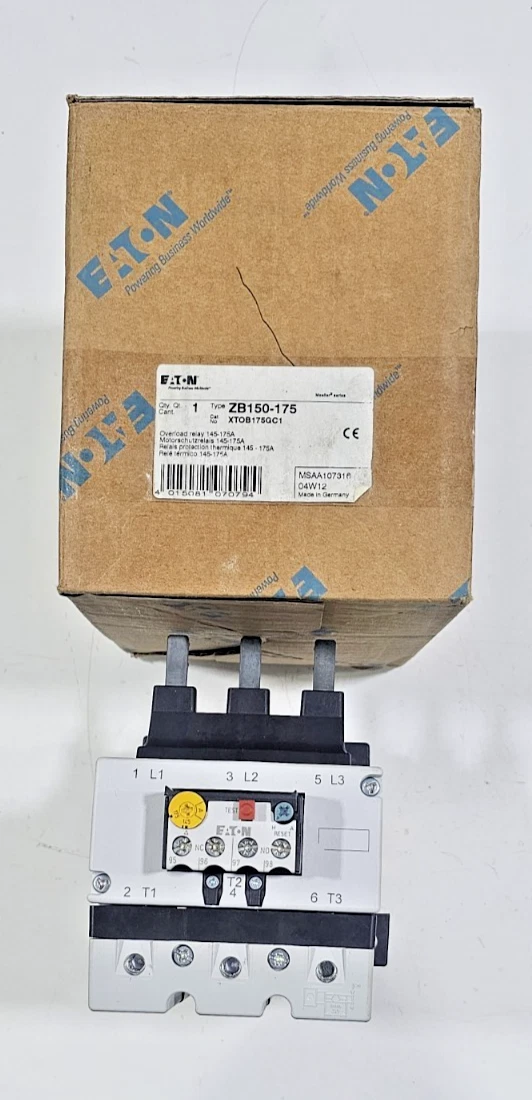 SIEMENS 3RB2163-4MC2 Used Working Motor Protection Overload Relay