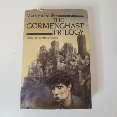 The Gormenghast Trilogy Hardcover Book Mervyn Peake Overlook Press 1988