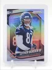 LUTHER BURDEN III 2025 PANINI PRIZM ROOKIE SILVER BEARS RC Q5033