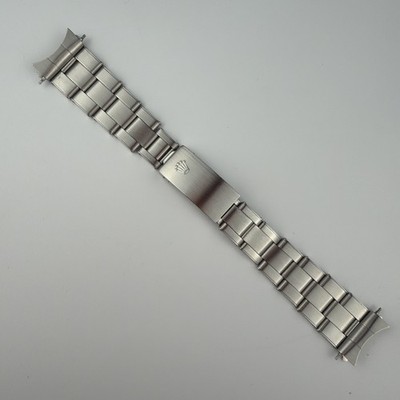 Genuine Rolex Oyster Rivet Watch Bracelet 19mm 1983 Ref. 60 7205