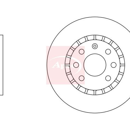 APEC Brake Disc DSK518