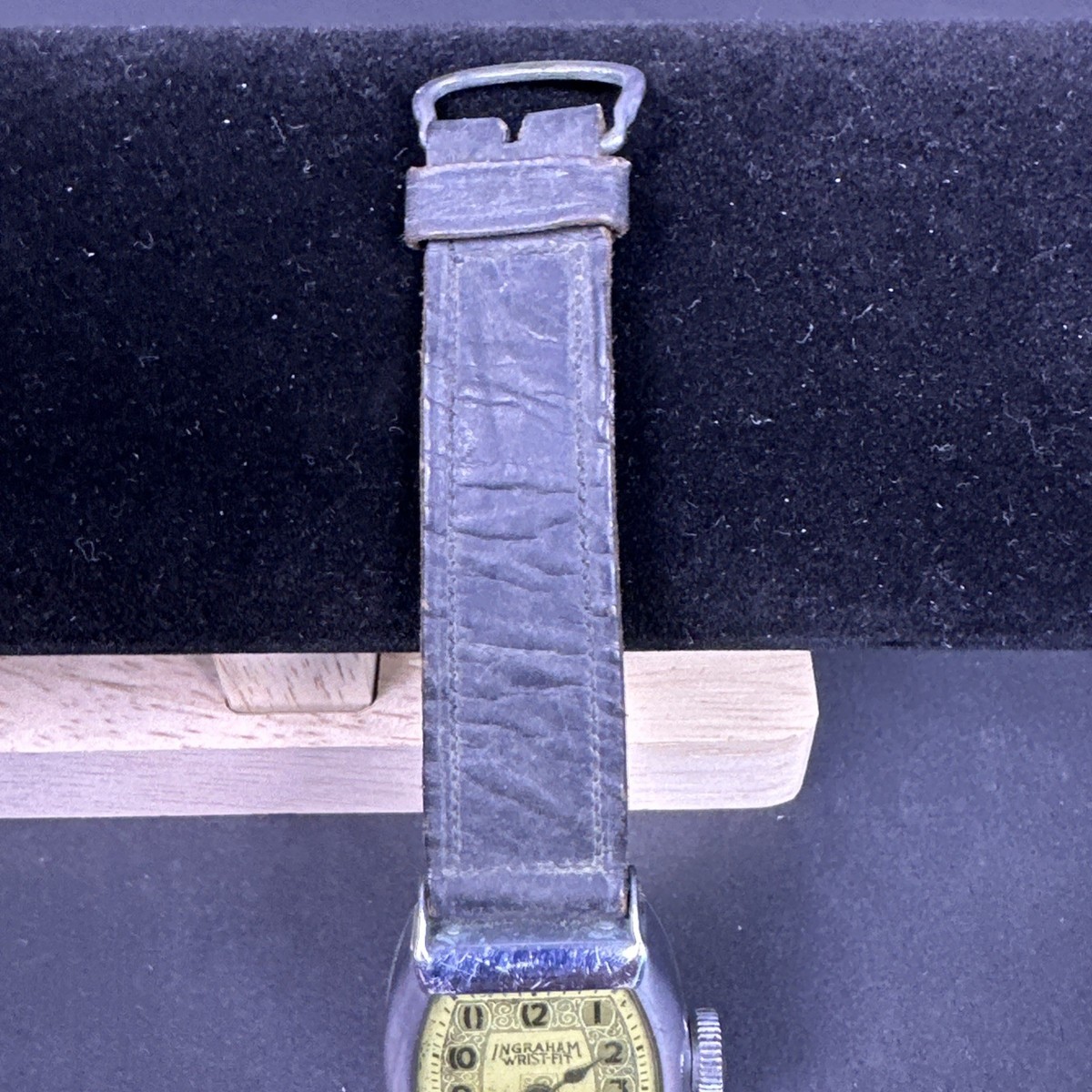 Vintage Ingraham Wrist-Fit NOT WORKING Parts or Repair AS-IS