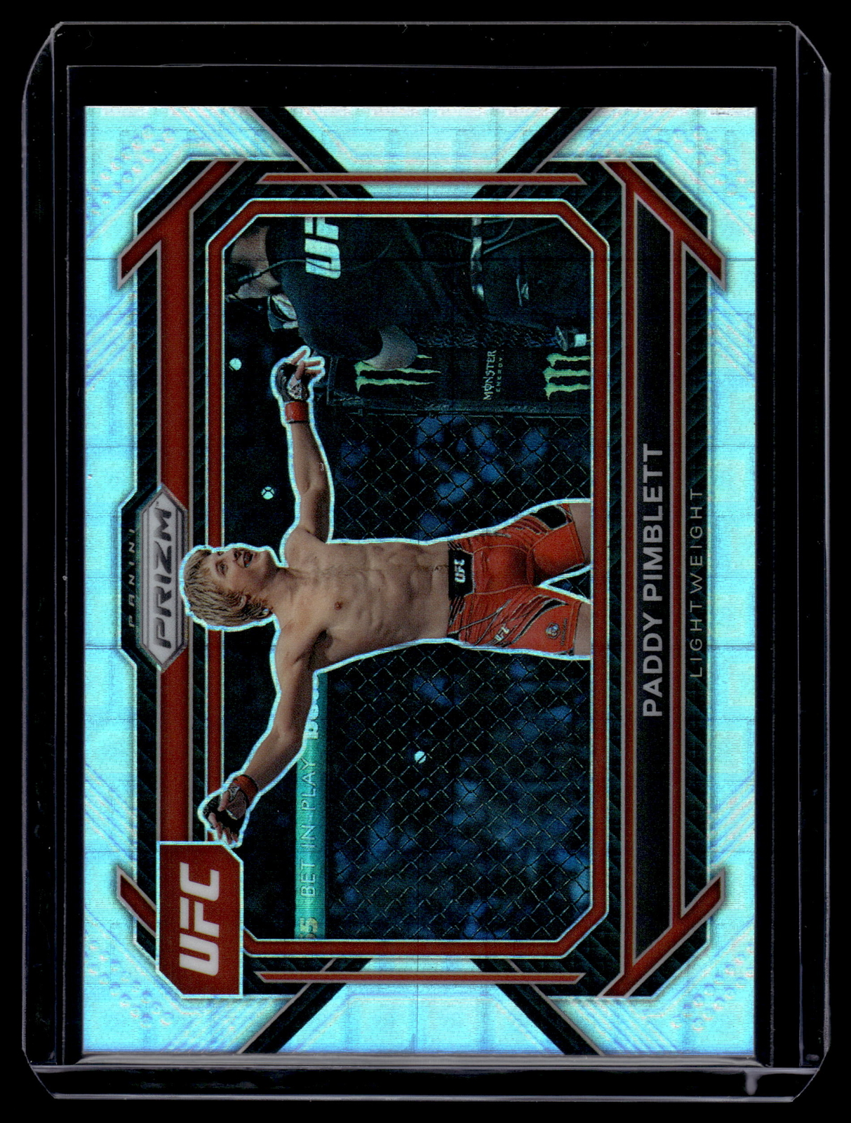 Paddy Pimblett 2023 Panini Prizm UFC Premium Box Set Pandora Card 96/99 #87
