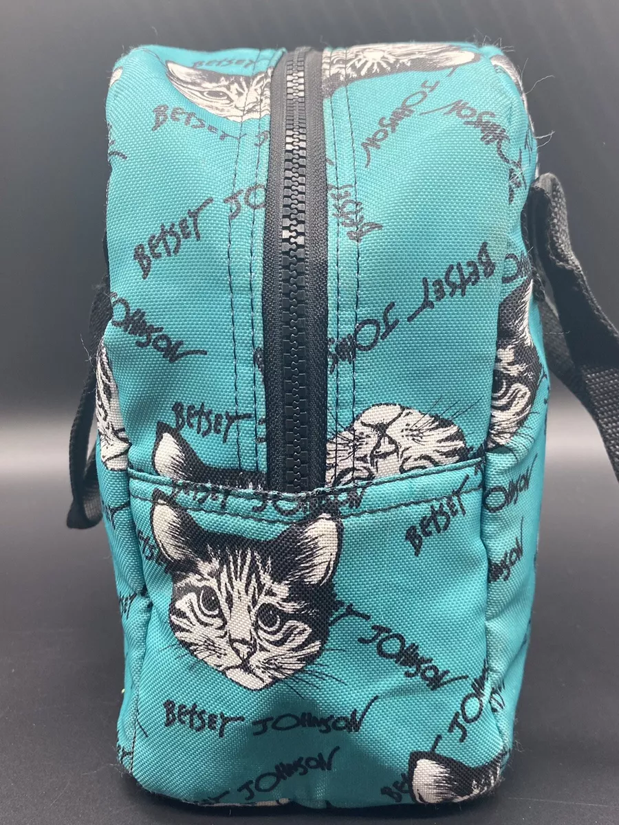 Betsey johnson cat lunch bag discount