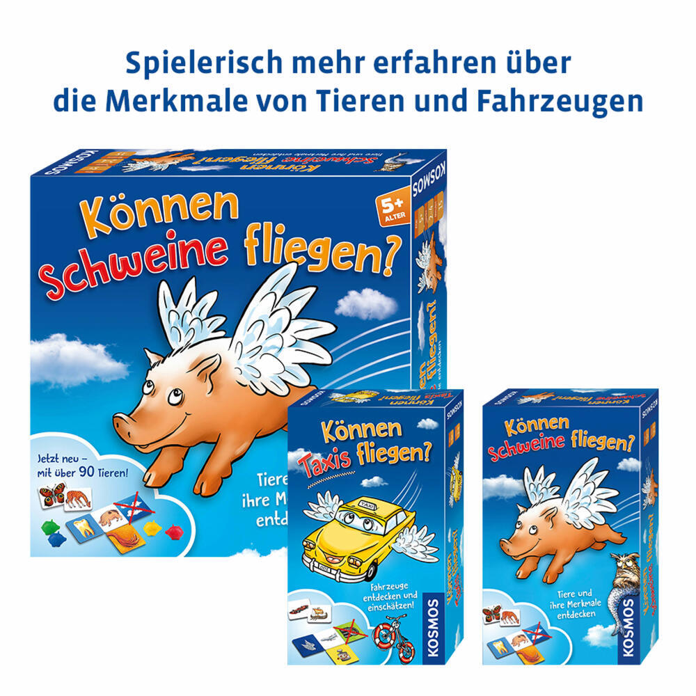 Thumbnail - Kosmos Können Taxis Fliegen? Kartenspiel Zuordnen Lernen Entdecken Ab