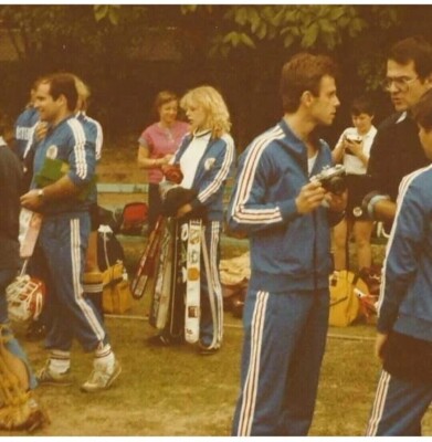 1980年代 アディダス スエードジャケットサッカー オリンピック サイズ M Vintage ADIDAS AUSTRIA Österreich Football Tracksuit Jacket 1980's