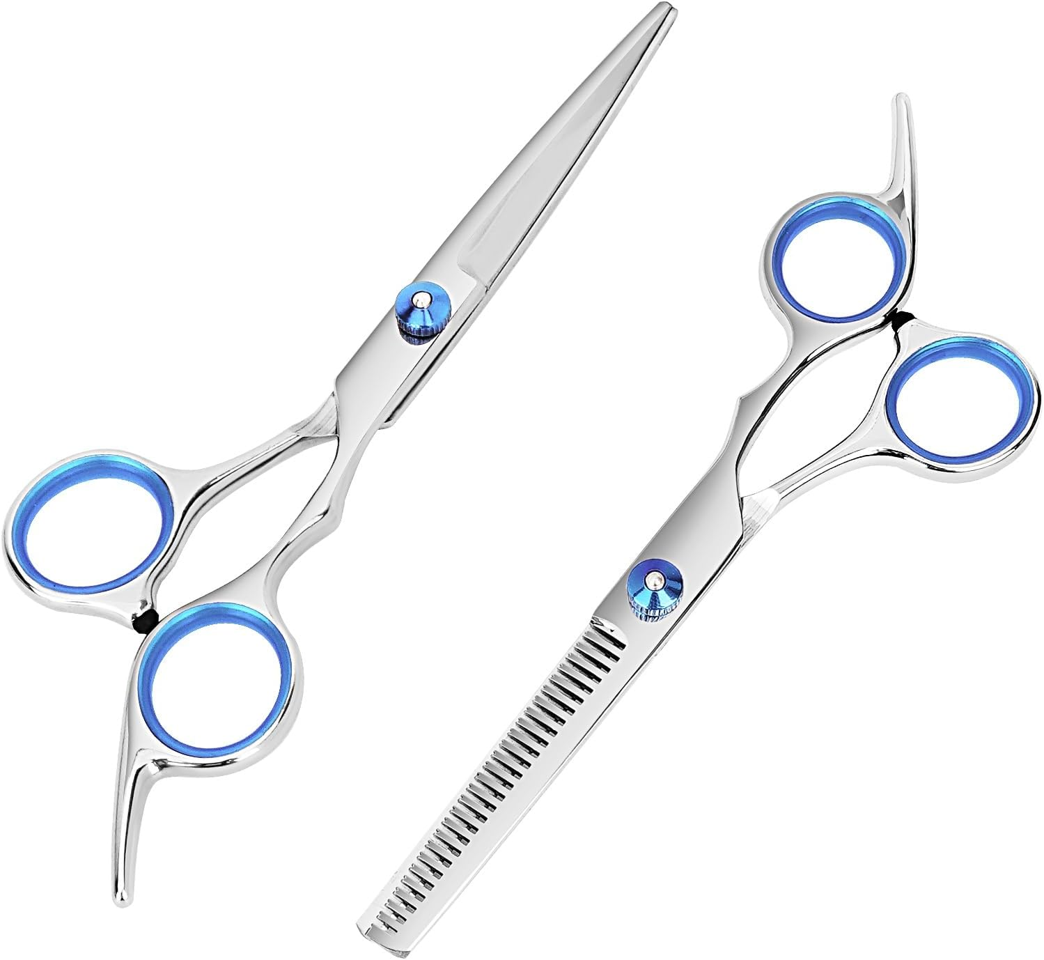 Hair Cutting Scissors and Thinning Shears, 6.5In Professional Stainless Steel Ba