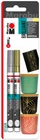 MARABU BRILLIANT PAINTER / MARKER UNIVERSAL Silver and Gold 2 Pen Set