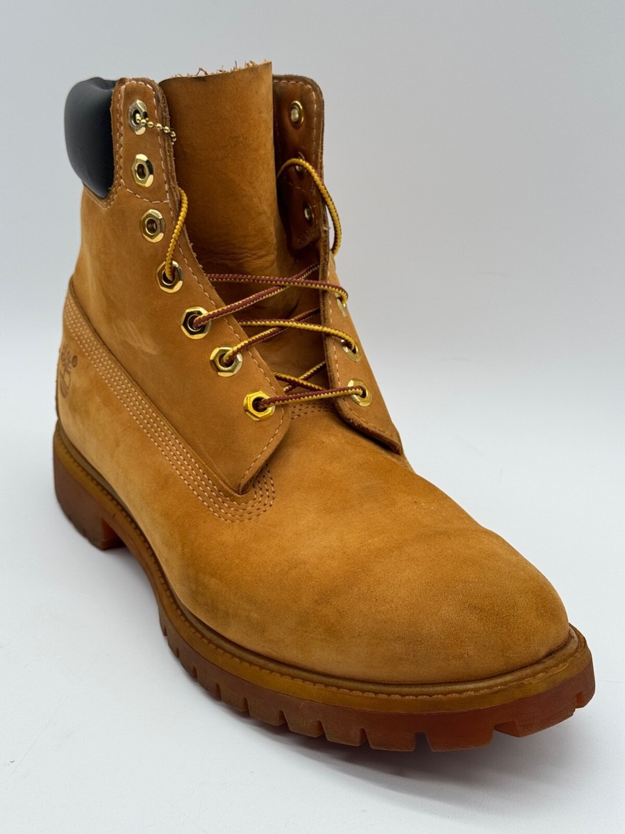 New Timberland Premium SZ 10 M Men Waterproof Boot in Wheat
