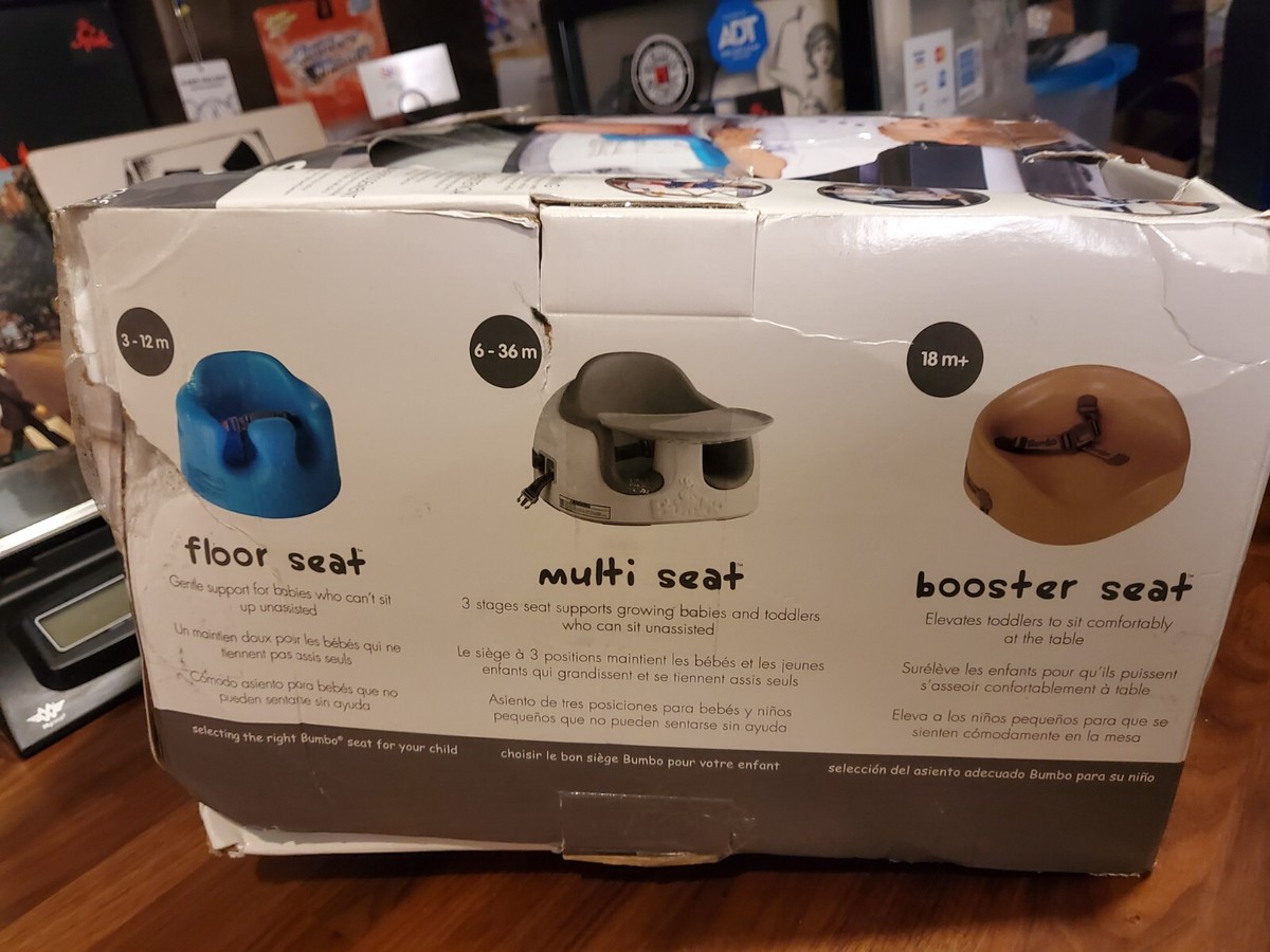 NEW Bumbo Stage Multi Seat Baby Toddler 3-in-1 Booster Chair