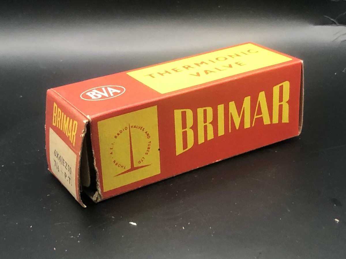Brimar 6X4 (U78 / EZ90) Blackburn 1959 Rectifier Valve / Vacuum