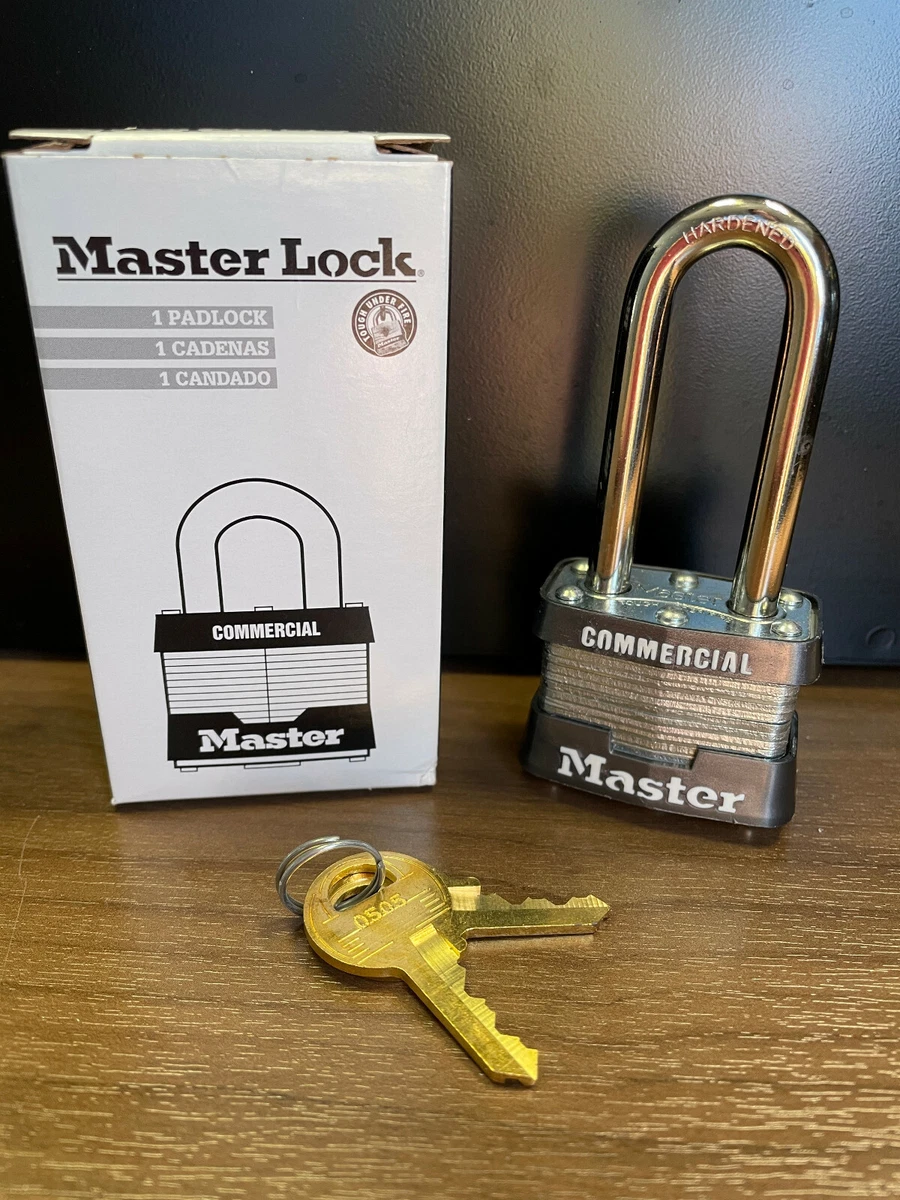 Master Lock Commercial Keyed Padlock 1-in Shackle Keyed Alike