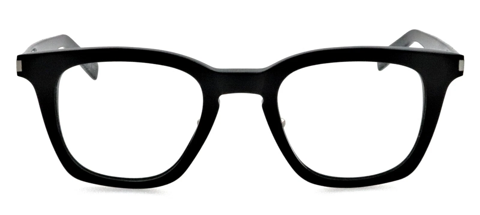 New SAINT LAURENT SL138 SLIM 001 47mm Black Eyeglasses Frames Italy Unisex
