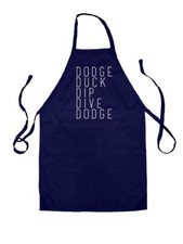 Dodge Duck Dip Dive Dodge - Unisex Kids Apron - Dodgeball Dodge Ball Film Movie