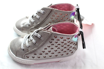 Silver Sneakers For Toddler Girl Infant Toddler Girls Silver