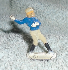 Vintage Heinrichsen German Flat Lead "Boy Throwing Snowball" Near Mint Free Ship