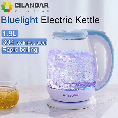 High Borosilicate Glass Household Kettle Automatically Power Off Prevent DryBurn