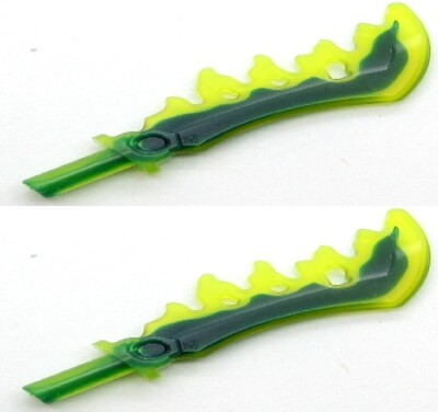 2x LEGO Part Sword Serrated with Marbled Dark Blue Pattern | eBay