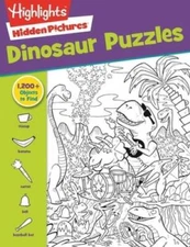 Highlights Favorite Hidden PicturesÂ® Dinosaur Puzzles - Paperback - GOOD