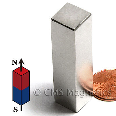 N42 Rare Earth Magnets 1/2"x1/2"x1/8" Square Shaped 10 PCS w/ 4mm hole