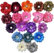 Flower Hair Clips Or Tutu Accessories For Girls Variety Multi Pack 19 pcs 4