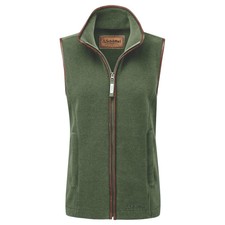 Schöffel Ladies Lyndon Ii Fleece Gilet - Forest Green - Size 14 - New With Tags