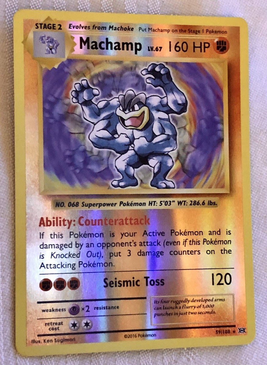 2016 machamp pokemon card Pokemon Go Card File Set  Creepy Cards