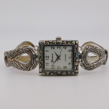 Geneva Platinum No:D9038 Quartz Analog Women's Watch Sz. 6 3/4" New Battery